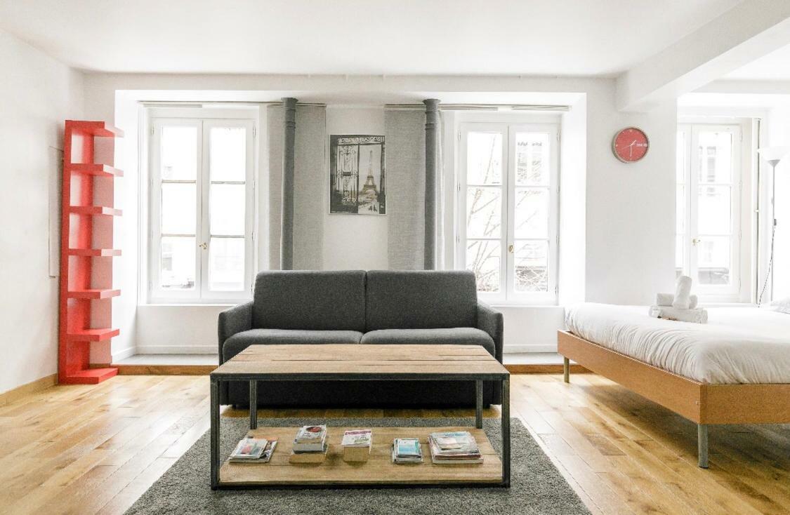 50M2 Rue Rambuteau/Pompidou/Marais/Hotel De Ville Párizs Kültér fotó