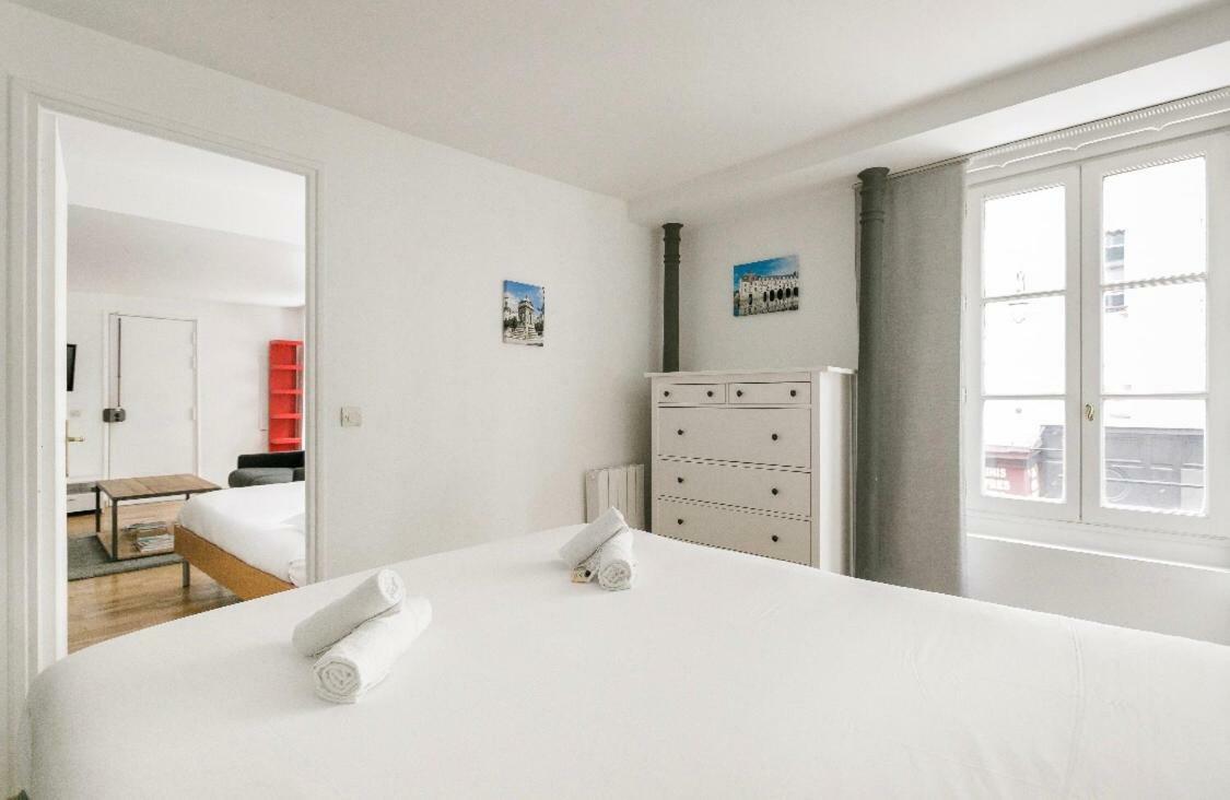 50M2 Rue Rambuteau/Pompidou/Marais/Hotel De Ville Párizs Kültér fotó